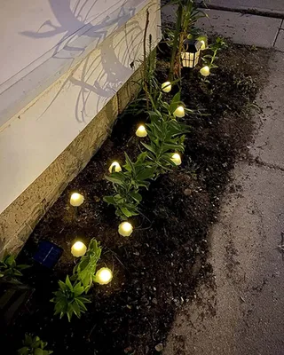 DEKOFUN Solar LED Tuinverlichting Paddenstoelen Buiten — miniatuur 7