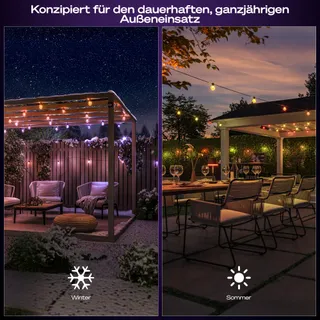 PHILIPS Hue Festavia Buitenlamp LED 14M 20 Bollen RGBW Hue App — miniatuur 6