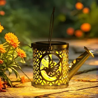 ZKLILI Solar Tuingieter IP65 Waterdicht Decoratie Terras Tuin — miniatuur 6