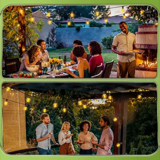 PHILIPS LED Lichtsnoer Buiten 10m Balkon Tuin Terras Feest — miniatuur 6