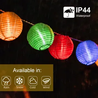 UPING LED Lichtsnoer 20 Stuks Batterij Tuin Feest Kerst 5m 8 Modi — miniatuur 3
