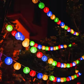 UPING LED Lichtsnoer 20 Stuks Batterij Tuin Feest Kerst 5m 8 Modi — miniatuur 7