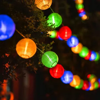 UPING LED Lichtsnoer 20 Stuks Batterij Tuin Feest Kerst 5m 8 Modi — miniatuur 1