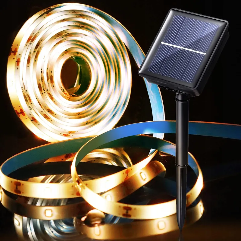 AOZBZ Solar LED Strip 3m 90LED IP65 Waterdicht Tuin Feest — foto 1