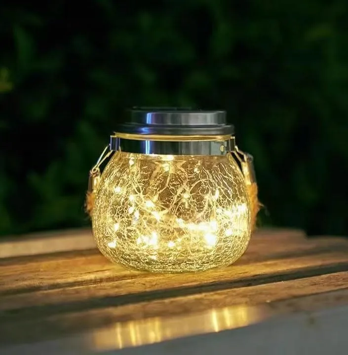 LED Solarglas Tuinlamp Set 2 Stuks — foto 9