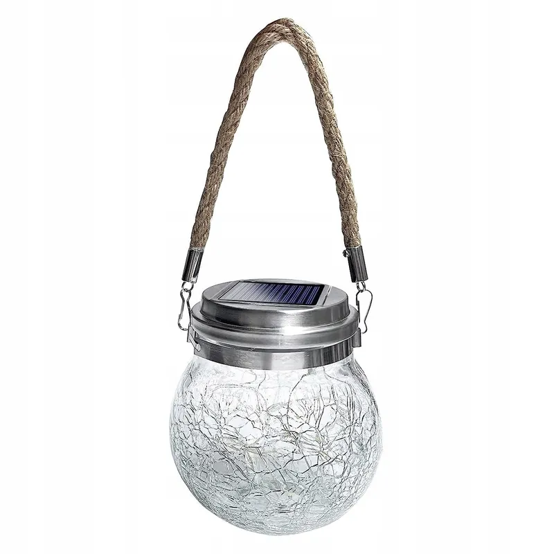 LED Solarglas Tuinlamp Set 2 Stuks — foto 4