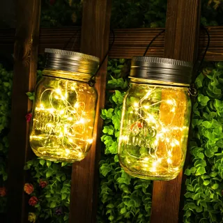 SOLPEX Solarlampen Buiten 6 Stuks 180 LED IP44 Tuin Terras Balkon — miniatuur 3