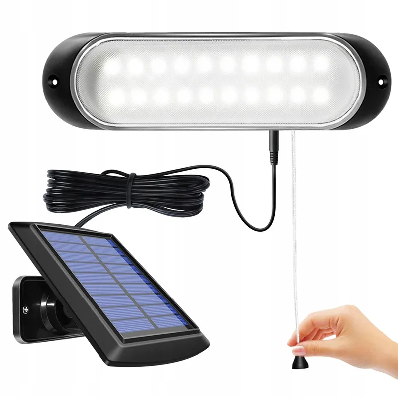 CHUNHEE Solar LED Hanglamp IP65 Waterdicht 20LED Tuin Terras — foto 1