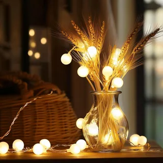 DA LIGHT Lichtsnoer 20m 200 LED Warm Wit Tuin en Interieur — miniatuur 5