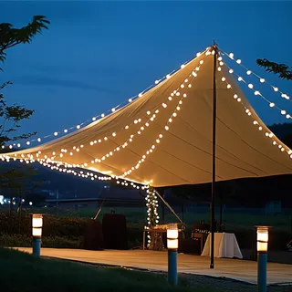 DA LIGHT Lichtsnoer 20m 200 LED Warm Wit Tuin en Interieur — miniatuur 7
