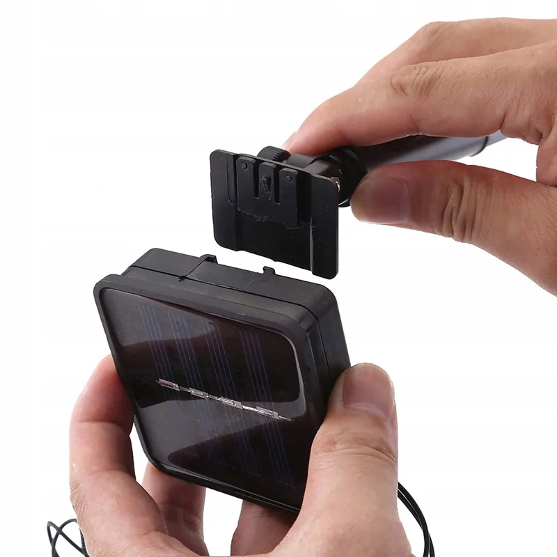AGM Solar Lichtsnoer 50 LED Bollen Waterdicht Tuin — foto 6