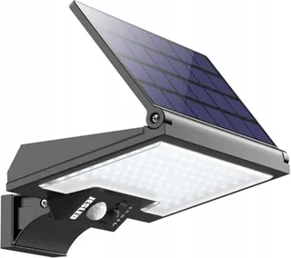 JESLED Solar LED Lampen 108LED Bewegingssensor IP65 Tuin Garage — miniatuur 1