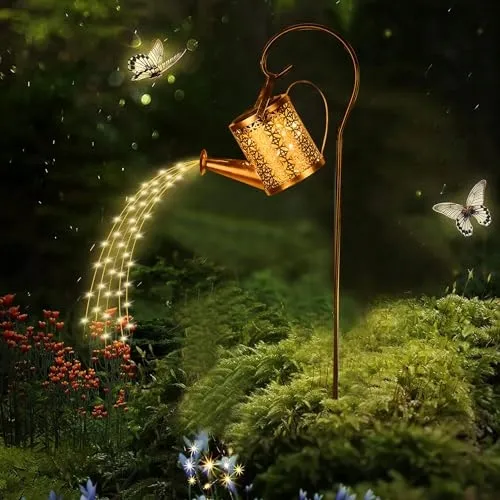 Gieter Solarlamp Buiten 90 LED Tuin IP65 Waterdicht — foto 1