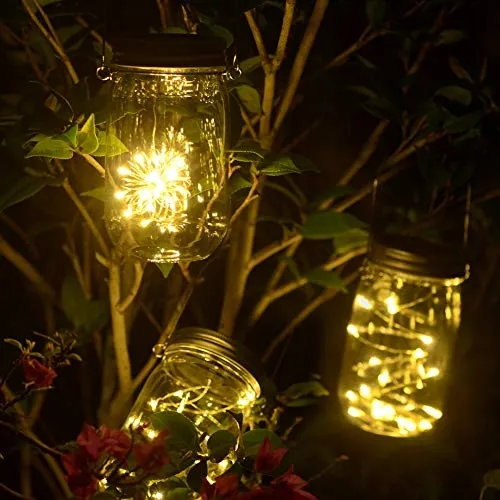 YMENOW 6 Solar Jampot Lampen 30 LED Tuin Buiten — foto 5