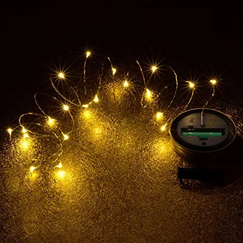 YMENOW 6 Solar Jampot Lampen 30 LED Tuin Buiten — foto 7
