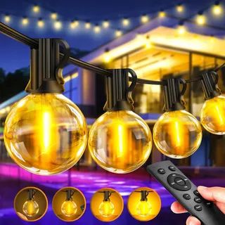 RETRO LIGHTS LED Lichtketting 30M Buiten Dimbaar Warm Wit Waterdicht — miniatuur 1