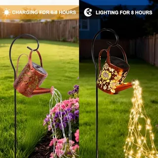 MON SOLAR LED Tuinlamp Gieter Zonnebloem Decoratie Tuin Terras — miniatuur 3