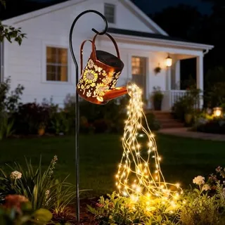 MON SOLAR LED Tuinlamp Gieter Zonnebloem Decoratie Tuin Terras — miniatuur 1