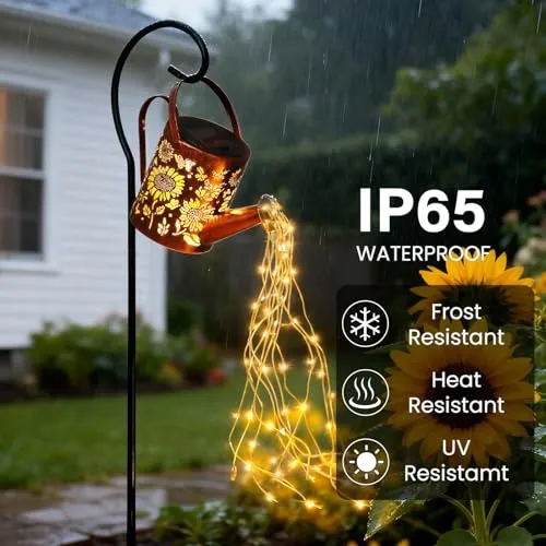 MON SOLAR LED Tuinlamp Gieter Zonnebloem Decoratie Tuin Terras — foto 5