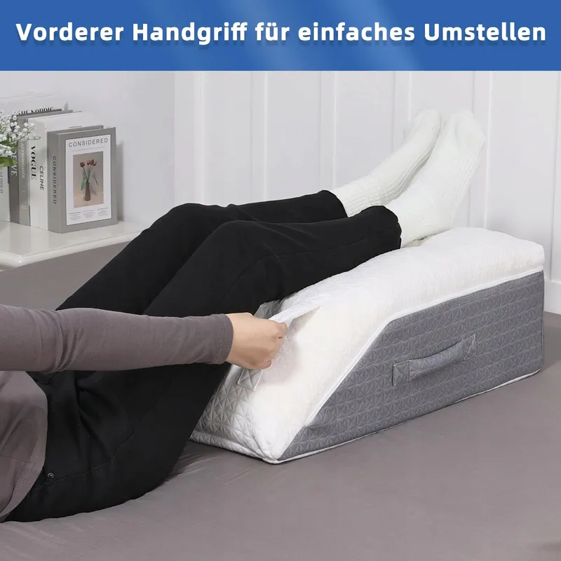 HAVARGO Beenkussen Memory Foam Voor Rust En Ondersteuning — foto 4