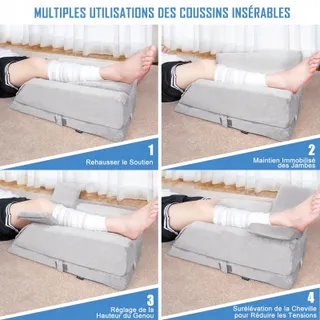 COMFORTMED Beenkussen Verstelbaar Traagschuim — miniatuur 6
