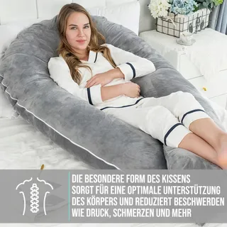 STREX Zwangerschapskussen XXL 280cm Afneembare Hoes — miniatuur 4
