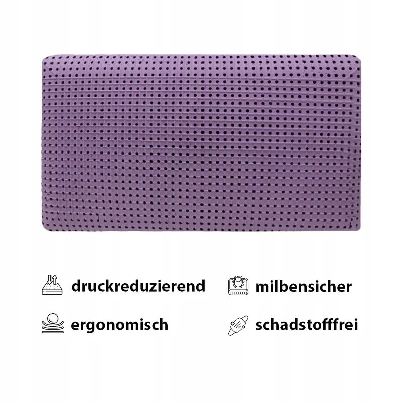 MAPE Orthopedisch Kussen Traagschuim Katoen 73x43cm — foto 3