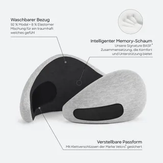 OSTRICHPILLOW Go Nekkussen Memory Foam Ergonomisch Design — miniatuur 2
