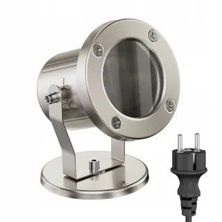 LEDSCOMDE Tuinspot MIBU Buiten IP55 Roestvrij Staal GU10 15W — miniatuur 1