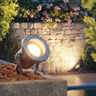 LEDSCOMDE Tuinspot MIBU Buiten IP55 Roestvrij Staal GU10 15W — miniatuur 4