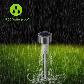 SOLAR LED Tuinlampen 12 Stuks IP65 Waterdicht Energiezuinig — miniatuur 4