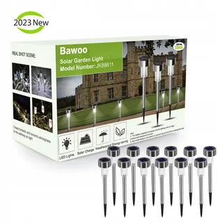 SOLAR LED Tuinlampen 12 Stuks IP65 Waterdicht Energiezuinig — miniatuur 7