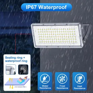 LED Schijnwerper 100W 10000lm IP67 7000K Koudwit — miniatuur 4