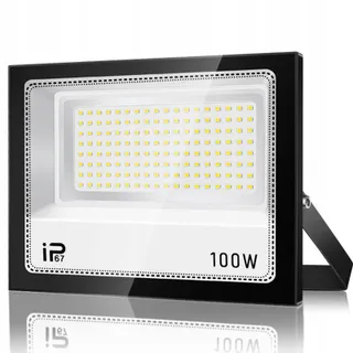 LED Schijnwerper Buiten 100W IP67 Superhel 10000LM 7000K Tuin — miniatuur 1