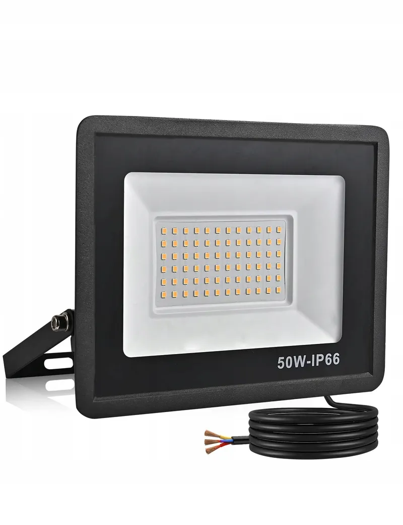 TREOIR LED Schijnwerper 50W 5000LM Warm Wit IP66 Waterdicht — foto 1
