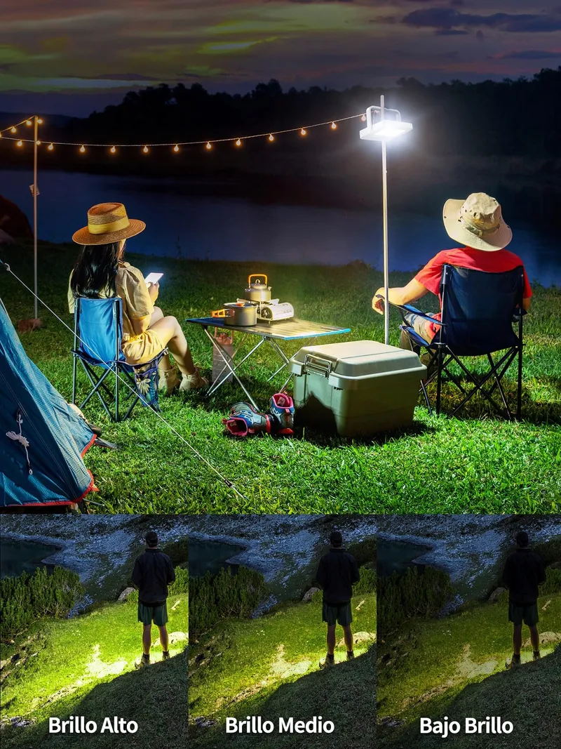 INTELAMP Solarverlichting Draagbaar Camping Tuin Waterdicht — foto 5