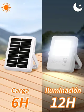 INTELAMP Solarverlichting Draagbaar Camping Tuin Waterdicht — miniatuur 2