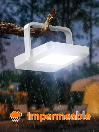 INTELAMP Solarverlichting Draagbaar Camping Tuin Waterdicht — miniatuur 4