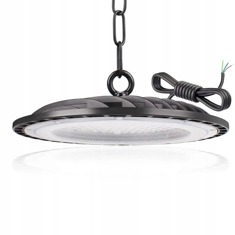 JINABLOSSY 100W UFO LED Industrielamp 6000K 10000LM IP65 Werkplaats — foto 1