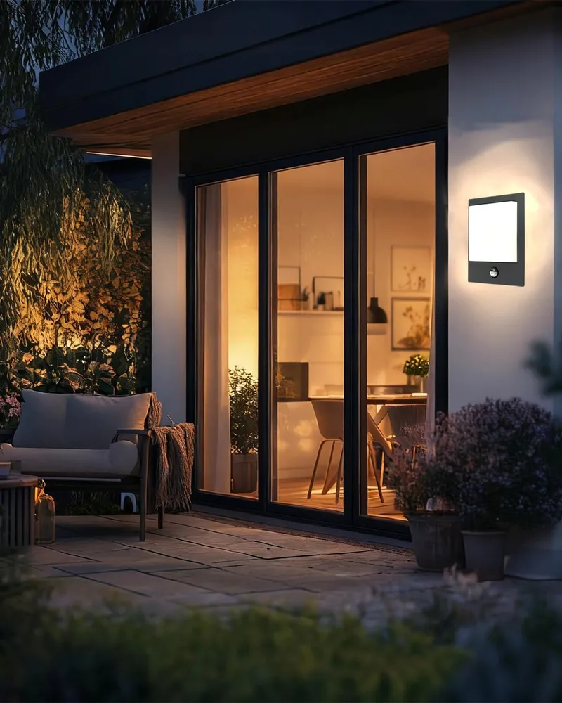 MULANDI Buitenlamp Bewegingsmelder 4000K IP44 Terras Tuin — foto 8
