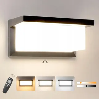 BOYIR LED Buitenlamp Bewegingsmelder IP65 Dimbaar 3000K-6500K — miniatuur 1