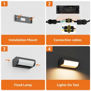 K-BRIGHT LED Buitenlamp 18W IP65 Waterdicht Voor Tuin En Terras — miniatuur 8