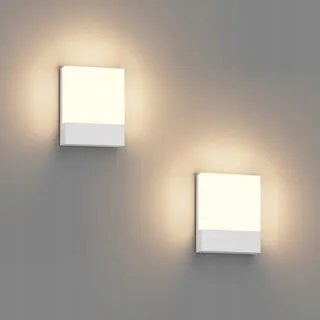 KLIGHTEN Set 2 LED Wandlampen 24W IP65 Tuin Terras — miniatuur 1
