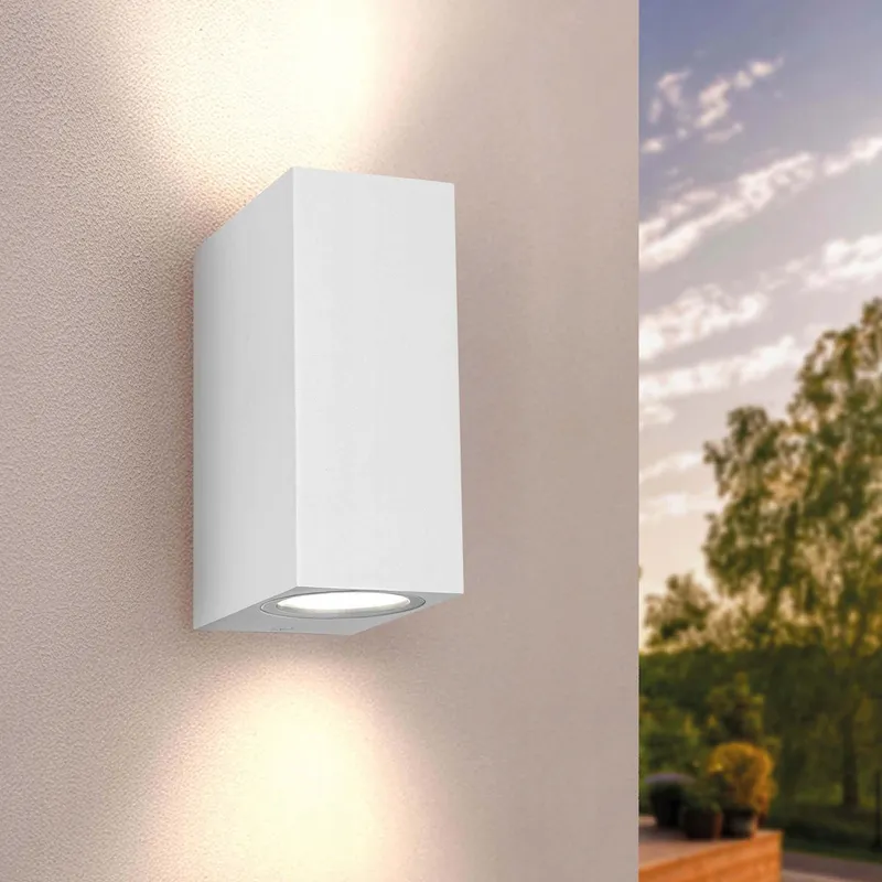 LEDVION Helene LED Wandlamp Wit GU10 IP54 Up Down — foto 1
