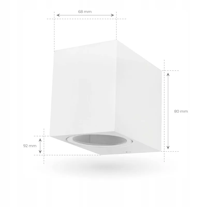 LEDVION Hydra LED Buitenwandlamp Wit GU10 IP54 — foto 6