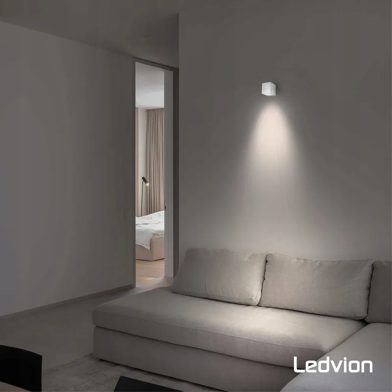 LEDVION Hydra LED Buitenwandlamp Wit GU10 IP54 — foto 8