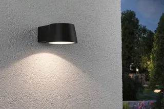 PAULMANN LED Buitenlamp Capea IP44 6W Warmwit Zwart Aluminium — miniatuur 6