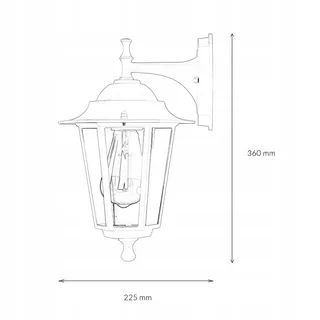 LICHT-ERLEBNISSE Buitenlamp IP44 Wit-goud Rustiek — miniatuur 8