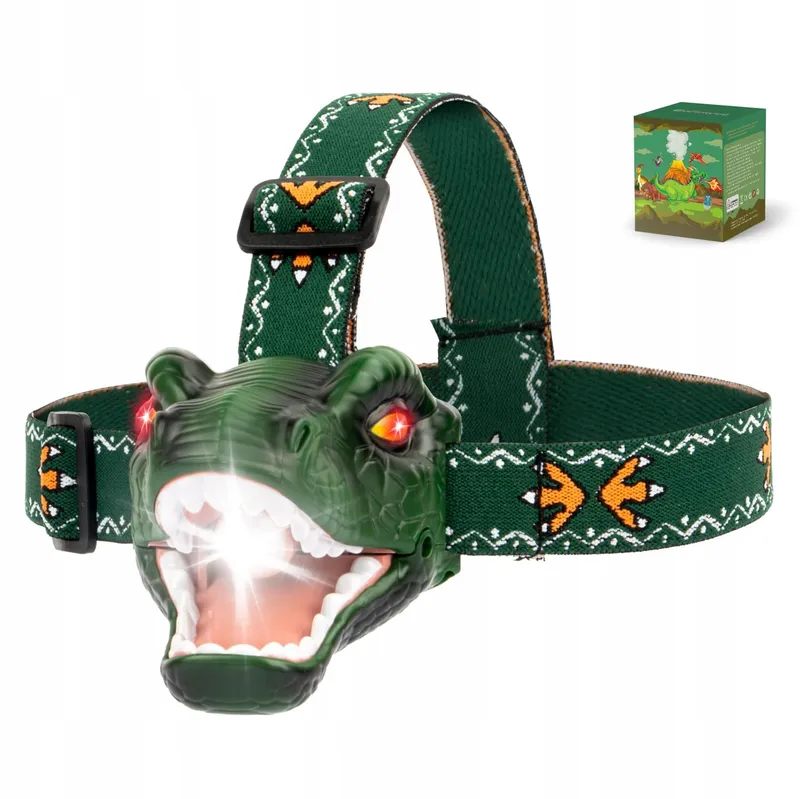 GOFIMYEE Dinosaurus Hoofdlamp Kinderen Verjaardag Kerstcadeau — foto 1