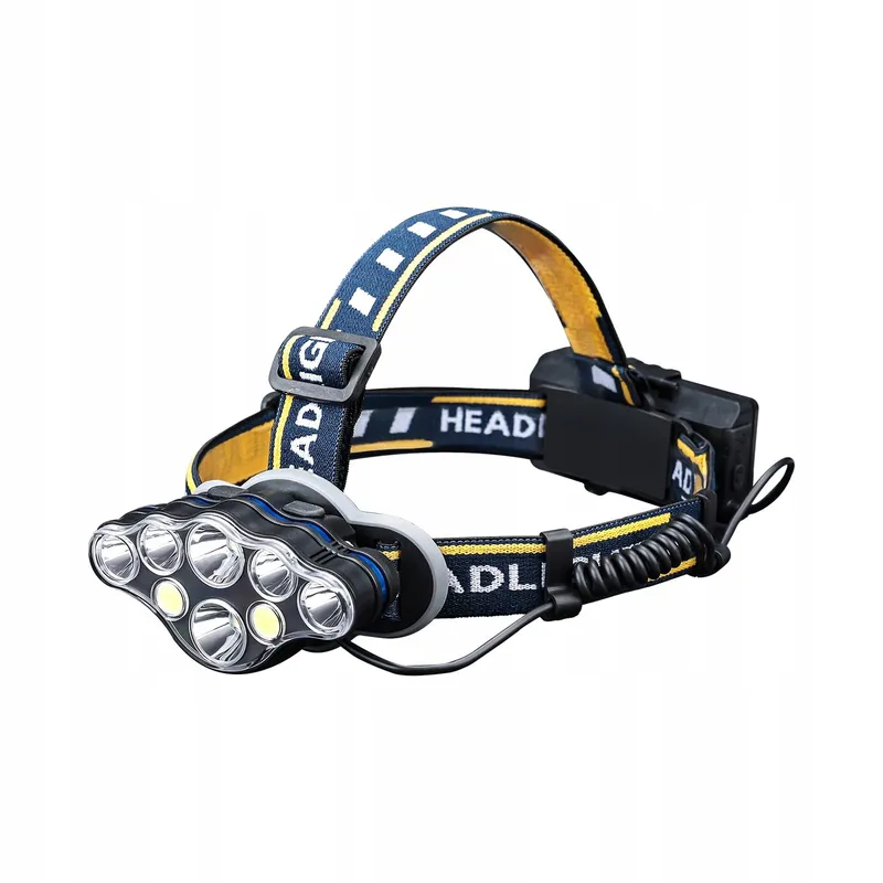 GRIFEMA Hoofdlamp LED 8 Standen IPX45 Waterdicht — foto 1